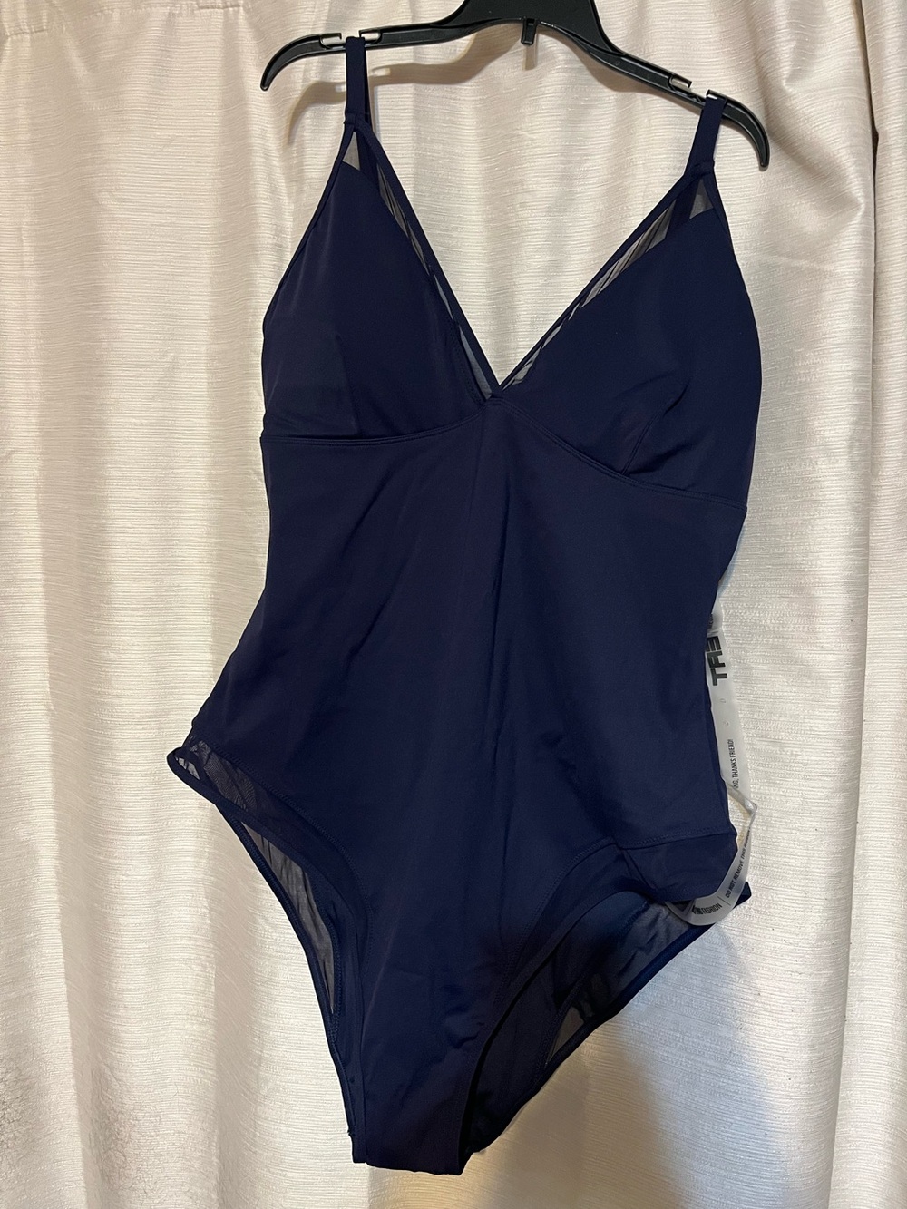 NWT 3X R/L TA3 sexy Mesh One  piece in Midnight! This is a rare unicorn.